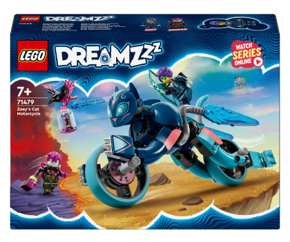 Klocki LEGO® LEGO DREAMZzz 71479 Koci motocykl Zoey